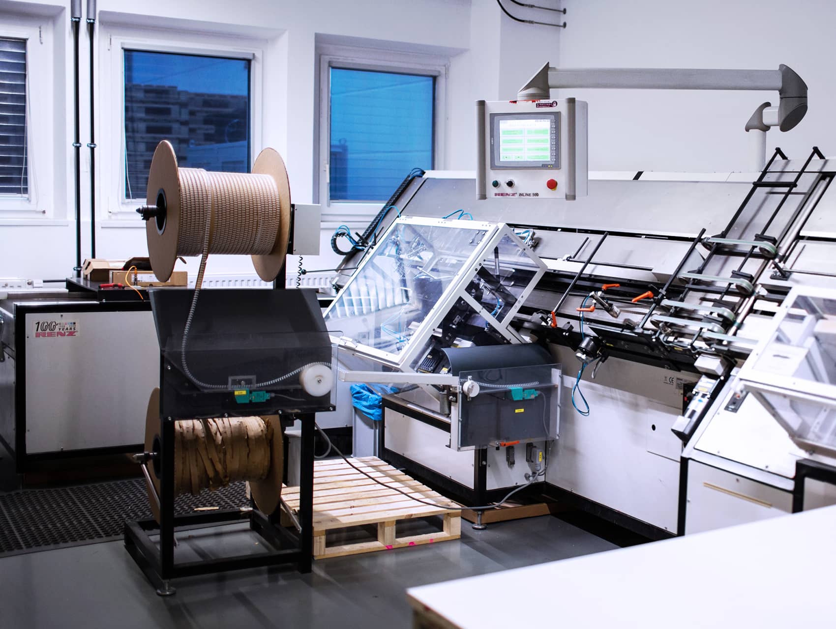 Kalenderbindung   Renz Inline 500