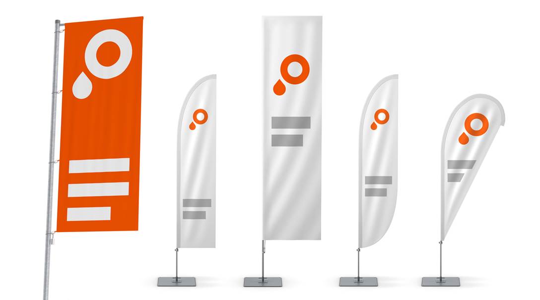 Drapeaus et beach flags