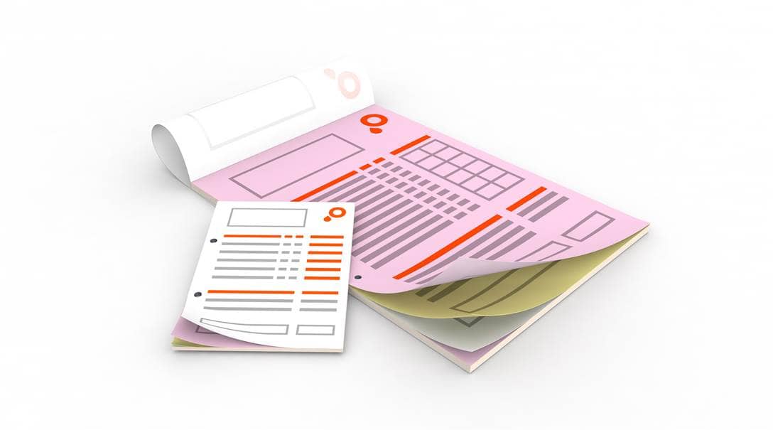 Carnets autocopiantes