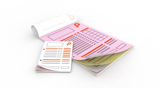 Carnets autocopiantes