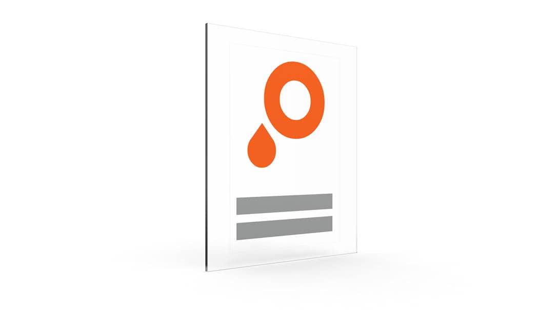 Film transparent pour vitrage arrière 