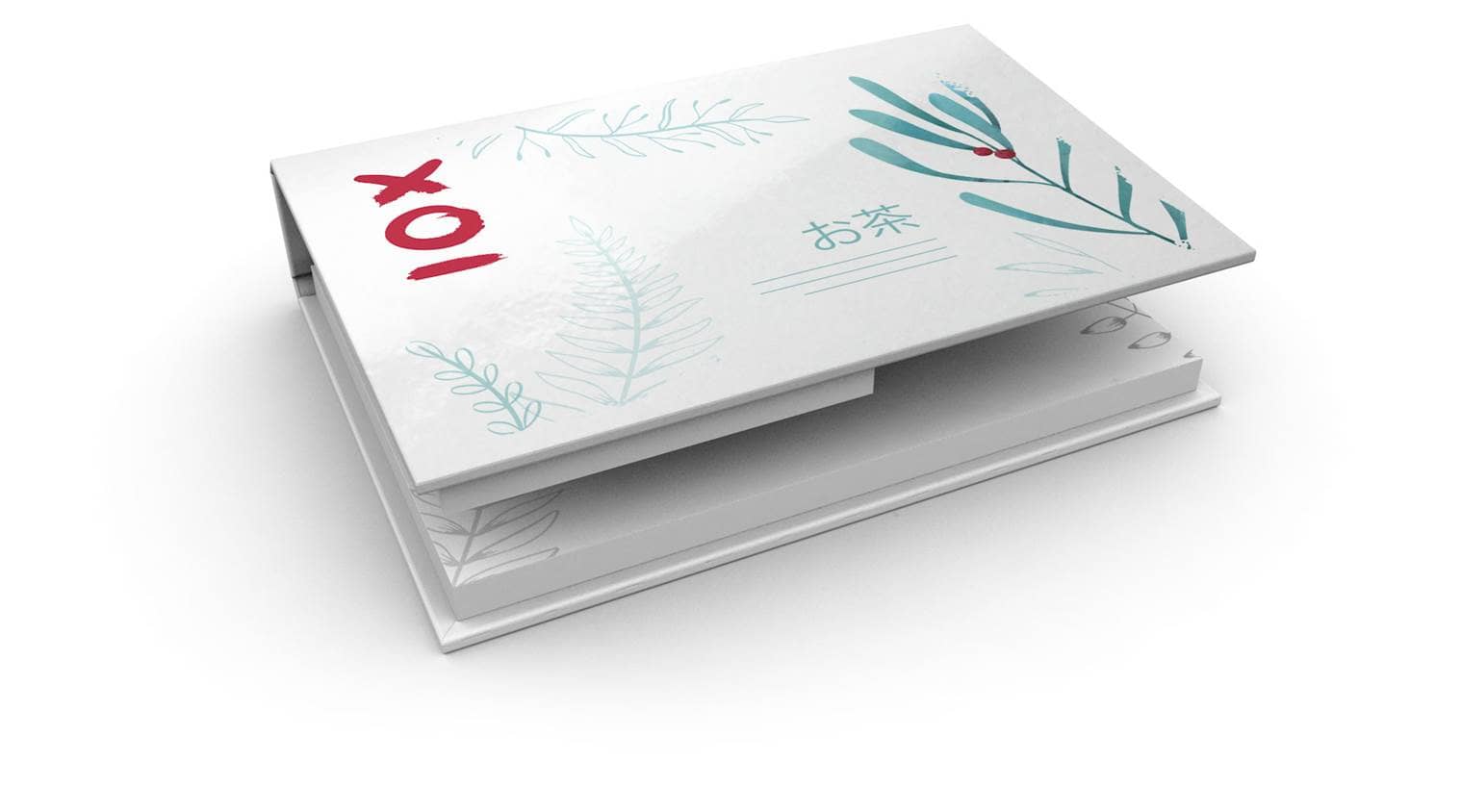 notes adhésives à couverture rigide