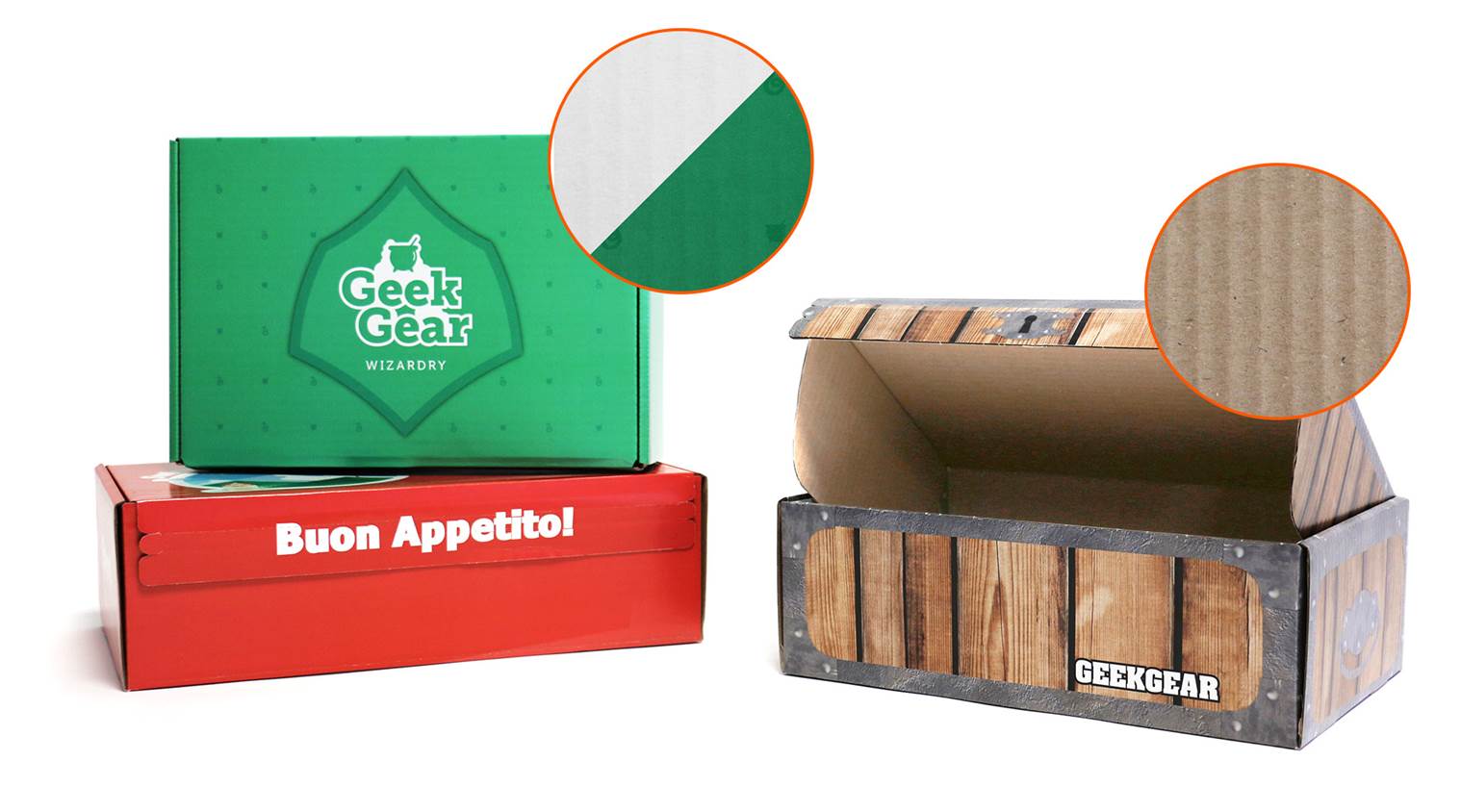 230 g/m² cannelure B contrecollée	